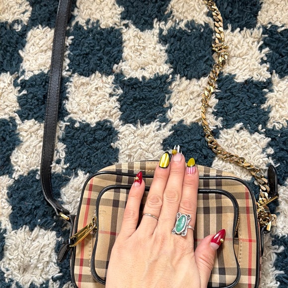 Burberry Check Crossbody Camera Bag - Picture 2 of 10